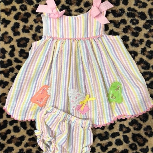 Rare, too! Popsicle Outfit 3/6M - Picture 1 of 1